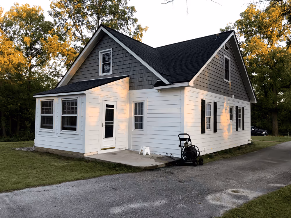 Family home exterior