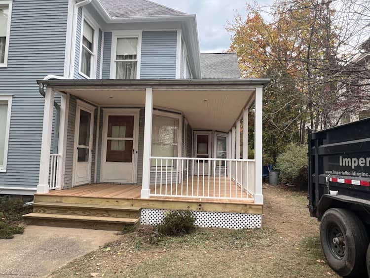 After Deck Replacement Adrian MI